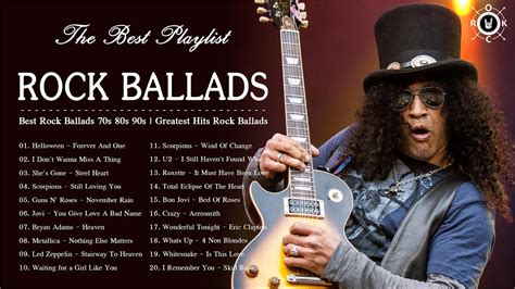 Classic Rock Ballads Playlist S S And S The List Of Classic