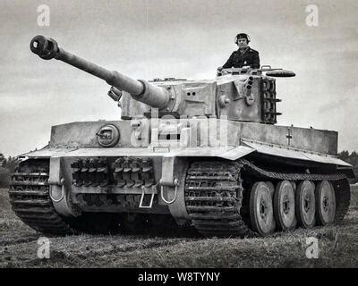 Deutschen Tiger Panzer An Der Ostfront Stockfotografie Alamy