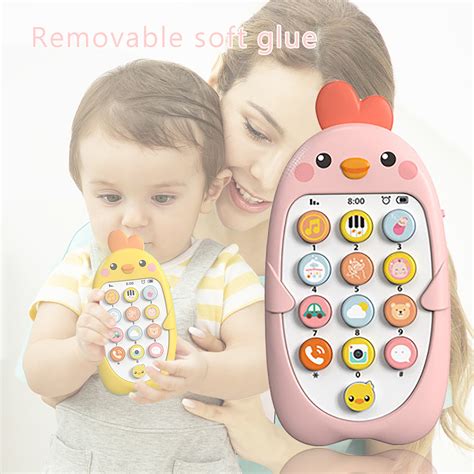 Kidpal Baby Cell Phone Toy 6 To 12 Months,Pretend Phones Toys For 1 2 ...