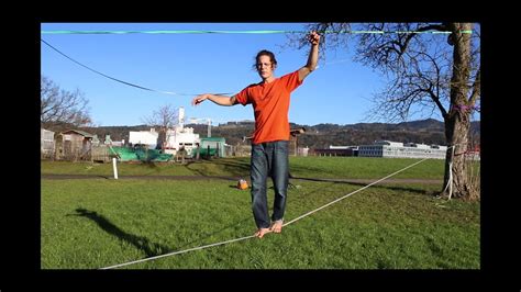 Slackline Tutorial How To Walk A Longline Youtube