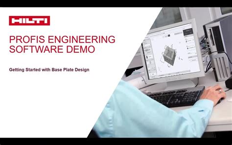 PROFIS Engineering Software Demo Base Plate Design Hilti U