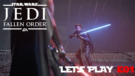 STAR WARS JEDI FALLEN ORDER PC LET S PLAY 1 CAL KESTIS LE