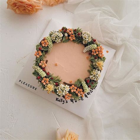 Instagram Flower Rice Cake Pleasure Order Cake