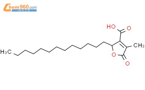 22800 25 5 2S 2 5 二氢 4 甲基 5 氧代 2 十三烷基 3 呋喃甲酸CAS号 22800 25 5 2S 2 5