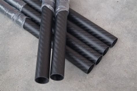 High Strength K Twill Matte Composite Carbon Fiber Tube Pipe Mm