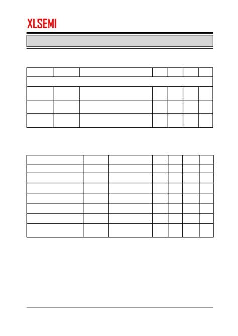 XL4015 datasheet(5/10 Pages) XLSEMI | 5A 180KHz 36V Buck DC to DC Converter