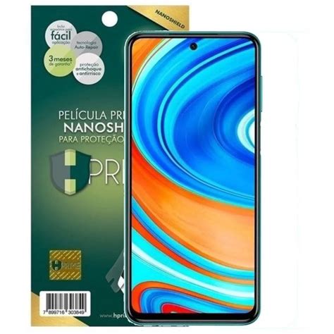 Pel Cula Nanoshield Premium Hprime Xiaomi Redmi Note No Shoptime