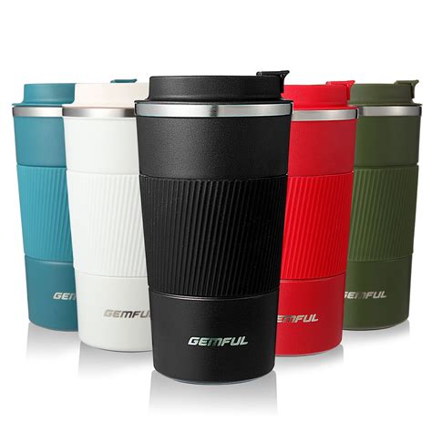 Gemful 500ml Tumbler Stainless Steel Vacuum Insulated Travel Mug Water