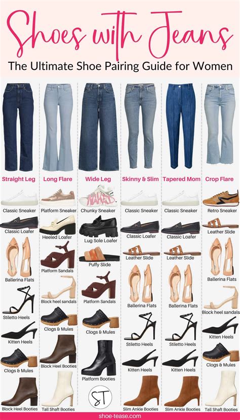 Best Shoes To Wear With Jeans For Women In 2023