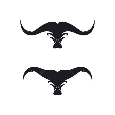 Bull Head Vector Icon Illustration Bull Slaughter Bullfight Vector