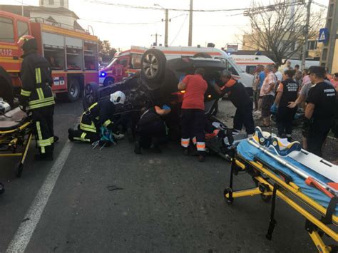 Brasov Accident Grav In Zona Stupini Foto