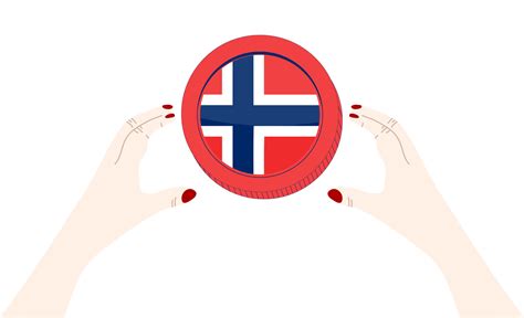 Norwegian Flag Vector Hand Drawnnorwegian Krone Vector Hand Drawn 11098026 Png