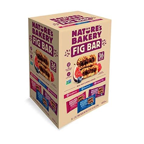 Natures Bakery Fig Bar Variety Pack 2 Oz 36 Count