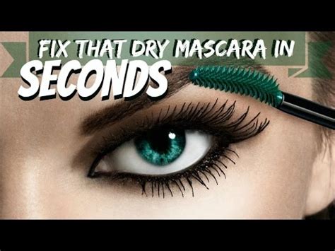 Mascara Hack How To Fix Dry Mascara In Seconds Solutionsroom Youtube