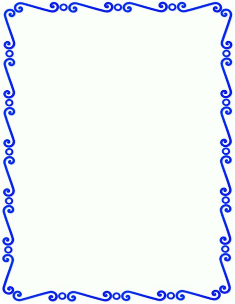 Download High Quality free clipart borders blue Transparent PNG Images ...