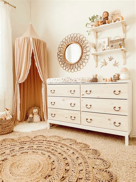 Boho And Farmhouse Baby Nursery Decor Ideas Project Nursery