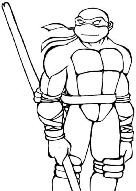 Dibujo Tortugas Ninja Para Colorear Ninja Dibujo Tortugas Ninjas