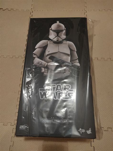 Hottoys 1 6 Star Wars Clone trooper New 全新 12 白兵 膠袋未開 現貨 MMS647 Hot Toys 興趣及遊戲 玩具 遊戲類