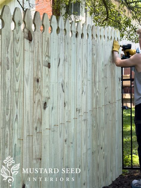 fencing day two & DIY cost savings | Miss Mustard Seed