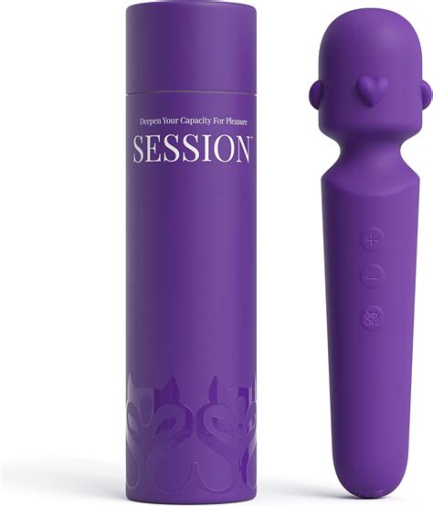 Amazon Adult Sex Toy Wand By Session 12 Powerful Modes 5 Speeds Liquid Silicone