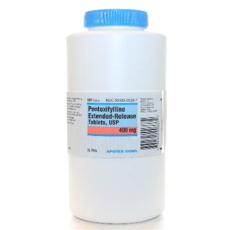 PENTOXIFYLLINE 400MG - RX Products