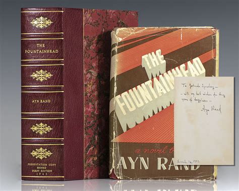 The Fountainhead Ayn Rand First Edition Signed Rare