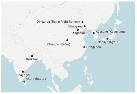 Spread Of Buddhism World Map