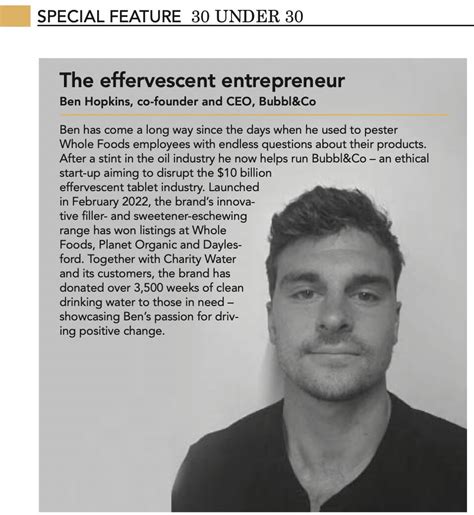 Benjamin Hopkins On Linkedin A Fun Surprise To Be Featured In The