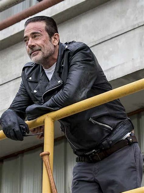 Negan Smith The Walking Dead Dead City Leather Jacket