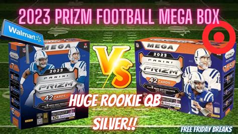 Prizm Football Mega Box Target Vs Walmart Huge Rookie Silver