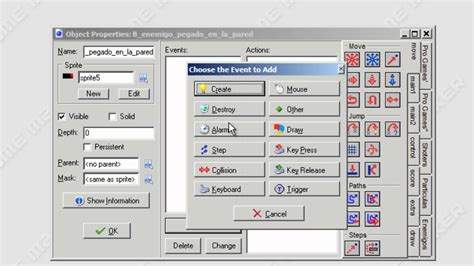 Tutoriales Game Maker Enemigos En La Pared Youtube