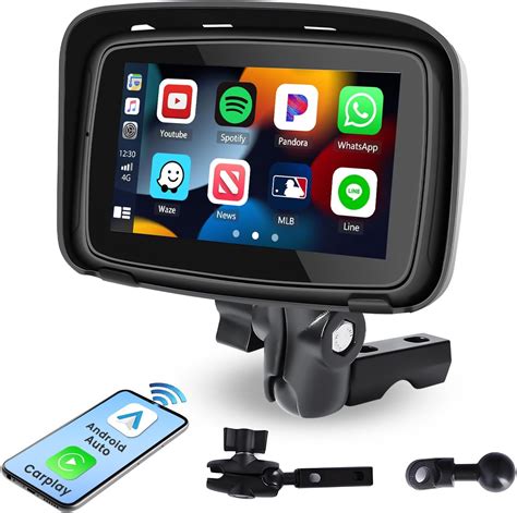 Amazon Carpuride W502 motocicleta GPS inalámbrico portátil Apple