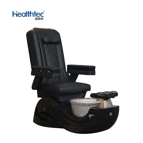 Manufacturer Price Black Comfort Spa Pedicure Chair Used Modern No