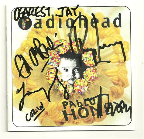 Radiohead - Pablo Honey CD - Signed By All - EMI 1993 - SOLD — Recycled ...