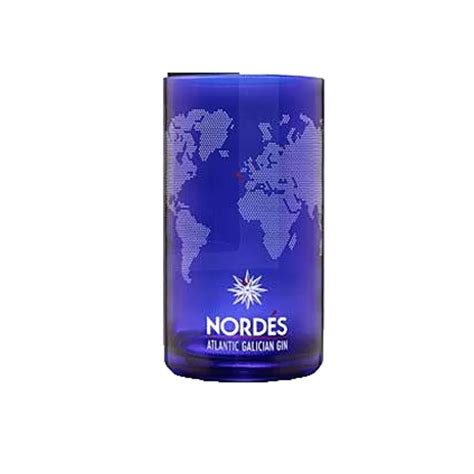 Nordes Atlantic Galician Gin Glas Blå Ginbutikken
