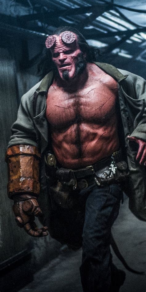 Download David Harbour Hellboy Movie 2019 1080x2160 Wallpaper Honor
