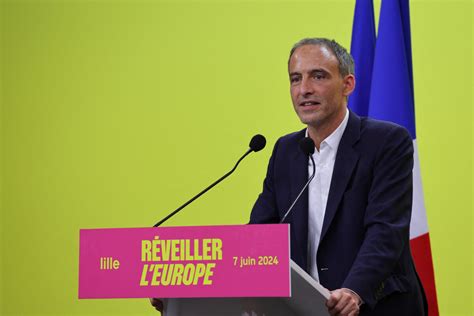 Photo Raphaël Glucksmann Député Européen Et Tête De Liste Réveiller Leurope Dernier