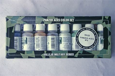 Vallejo Model Color Set Panzer Aces Snm Stuff