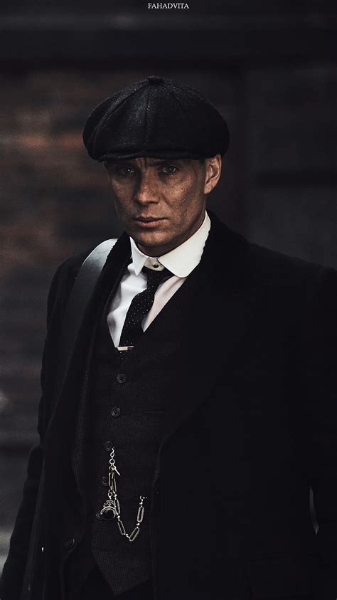 Tommy Shelby Black Cool Film Peaky Blinders Series Tomhas Shelby