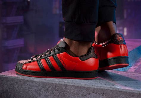 adidas Superstar Spider-Man Miles Morales GV7128 Release Date | SneakerNews.com