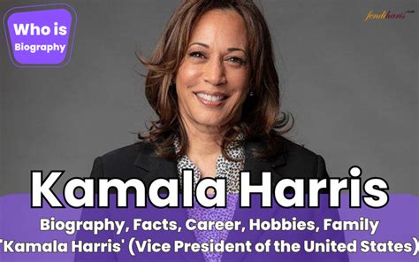 Who Is Kamala Harris About Biography Facts Hobbies