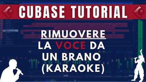 Cubase Estrarre La Voce Da Un Brano Youtube