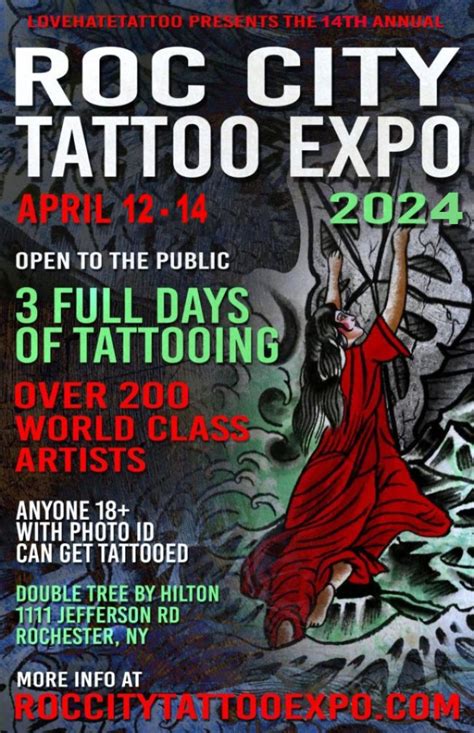 Roc City Tattoo Expo April United States Inkppl