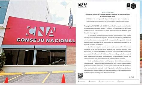 CNA Presenta La Propuesta De Ley Contra El Nepotismo En Honduras