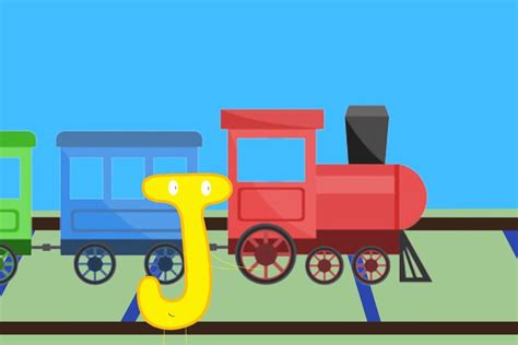 Letter J Train - Learning Alphabet Poster by ChloeAdvaya on DeviantArt