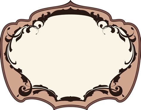 Calligraphy Ornamental Decorative Frame Vector Art At Vecteezy