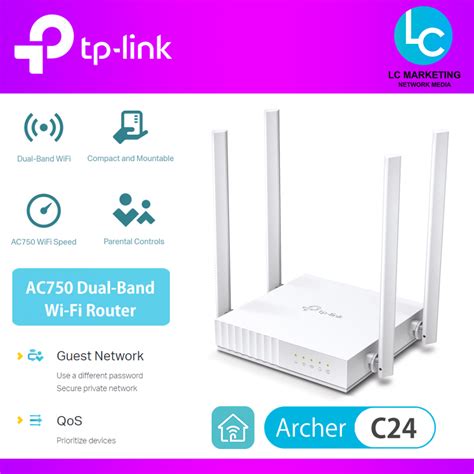 Tp Link Archer C24 Ac750 Dual Band Multi Mode Wireless Wifi Extender