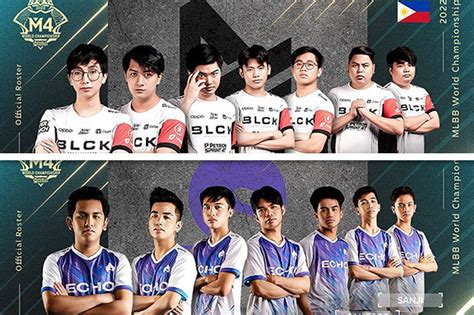 Blacklist Echo Rosters For M4 Championships Revealed ABS CBN News