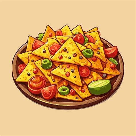 Tasties Clipart Hd PNG, Tasty Nachos Clipart, Nachos, 48% OFF