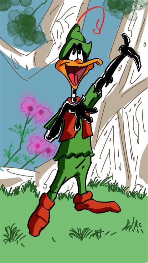 Daffy Duck Robin Hood by leeceethedrawguy on DeviantArt